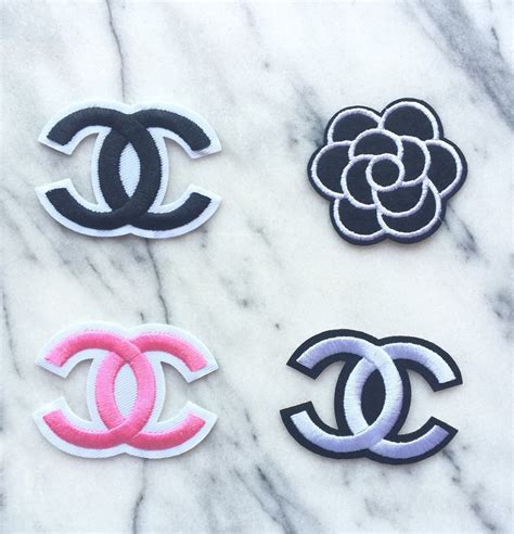 chanel inspired iron on|chanel patches iron on.